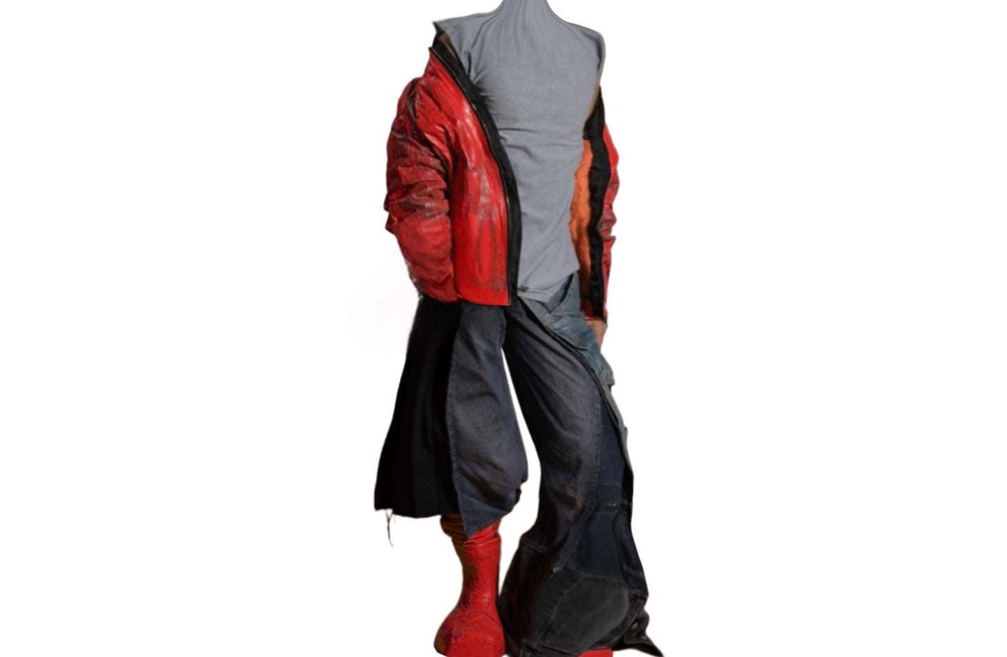 " Jenesequi astro coat red bomber "