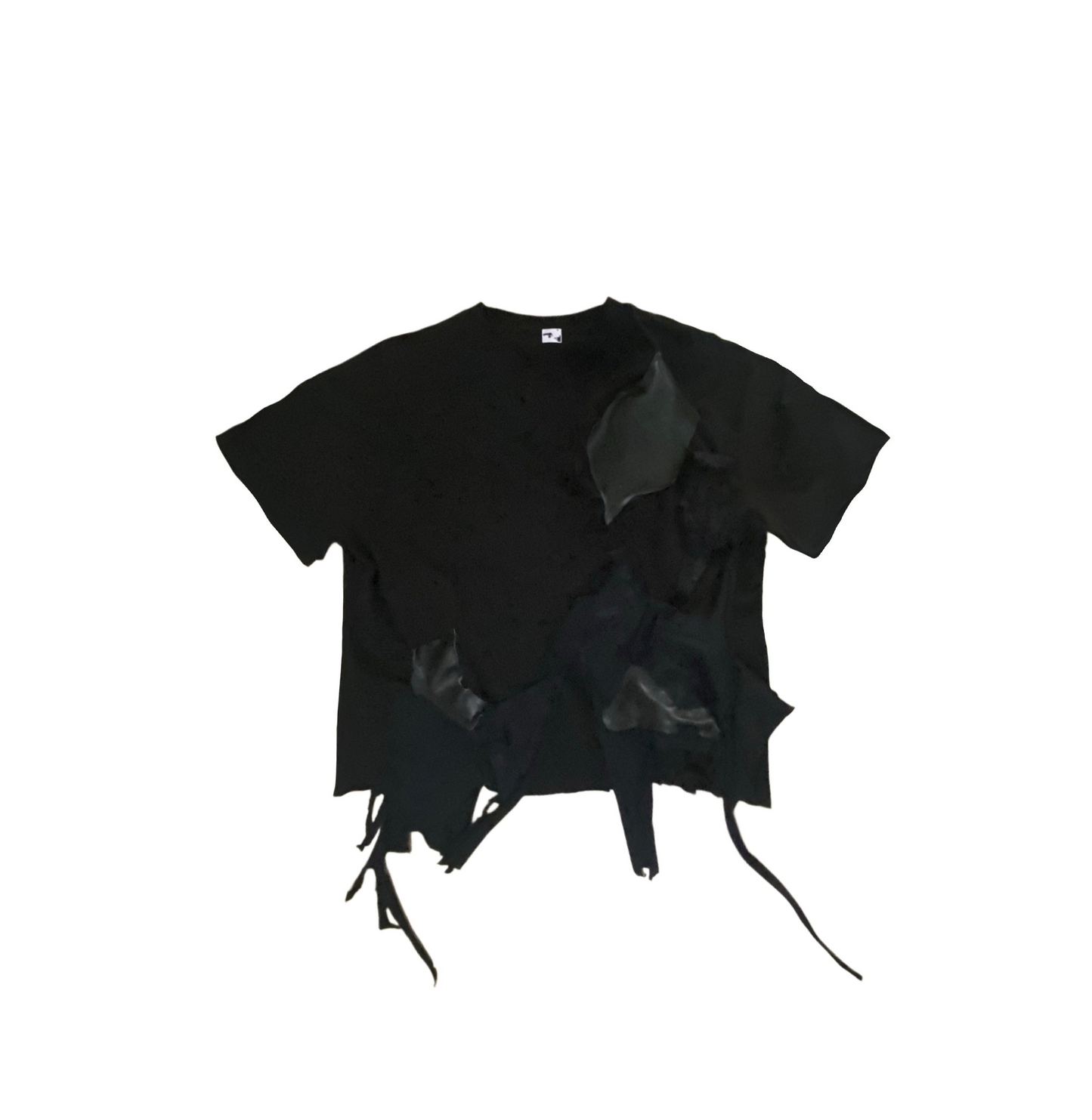 " INDIGUN black t-shirt "